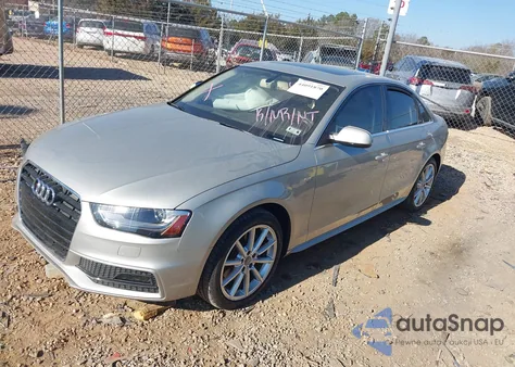 2014 Audi A4 2.0T Premium from USA, damaged, VIN WAUFFAFL0EA084271